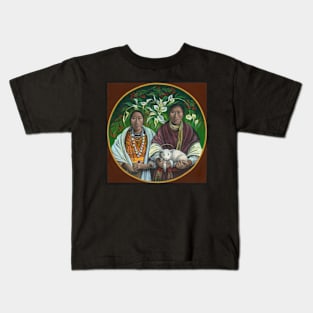 Guatemalan Holy Family II Kids T-Shirt